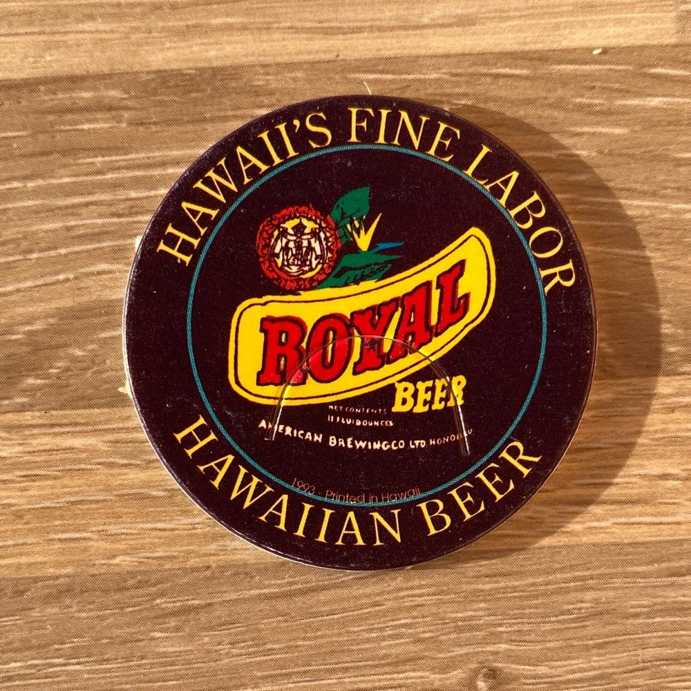 Primo beer Hawaiian 90s pogs milk caps vintage Nostalgia